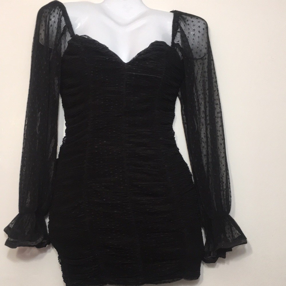 That Little Black Mini Sexy Dress - Picture 8 of 8